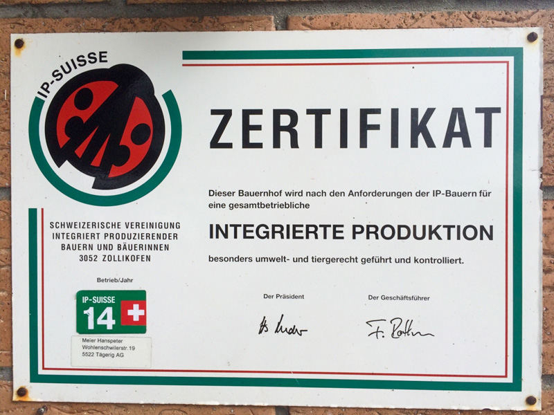 IP Suisse Zertifikat